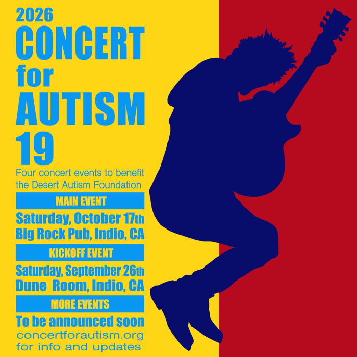 2026 Concert for Autism logo