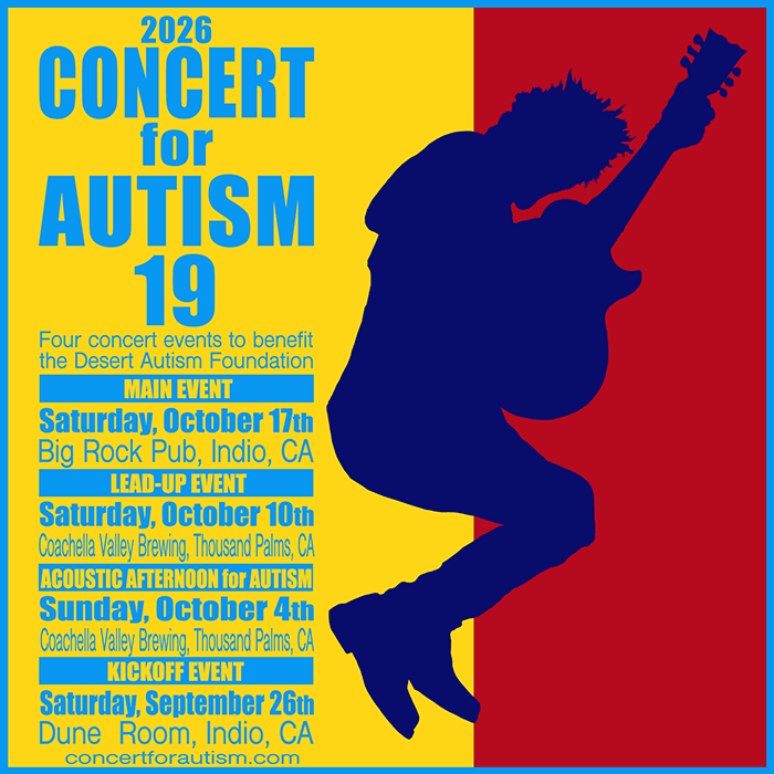 2026 Concert for Autism logo